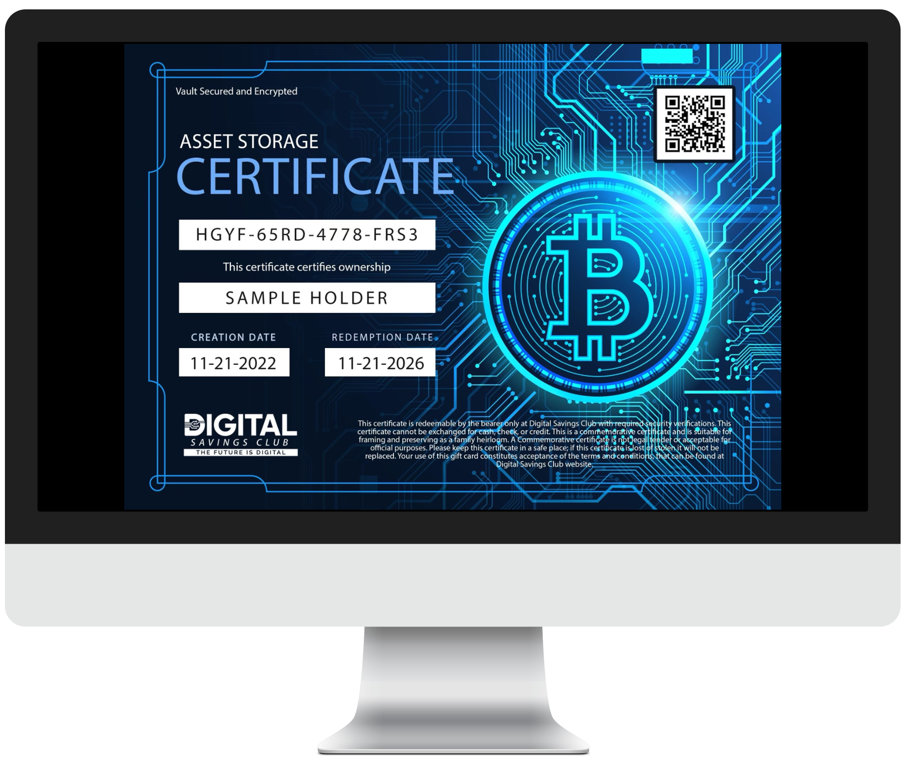 Bitcoin Certificate